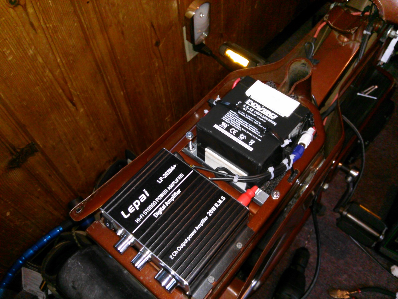 GSSXL - battery and amplifier